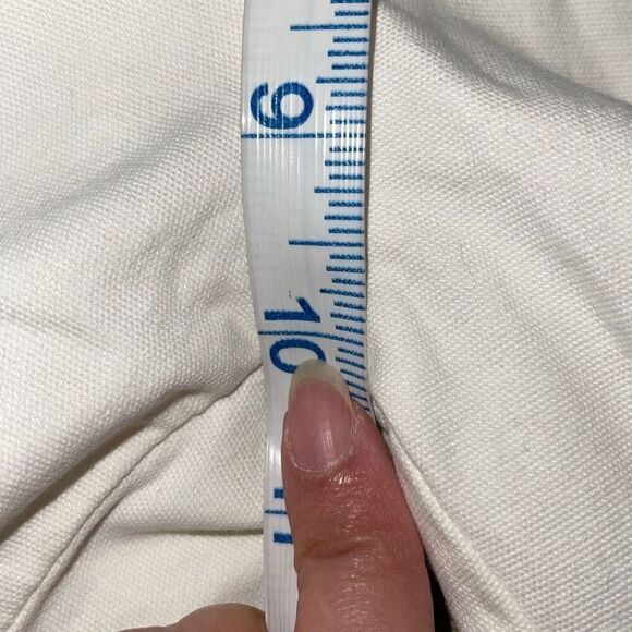 Marine Layer Maya Slim Straight Crop Leg Utility Pant Painter White Size 0 NWT - Picture 11 of 12